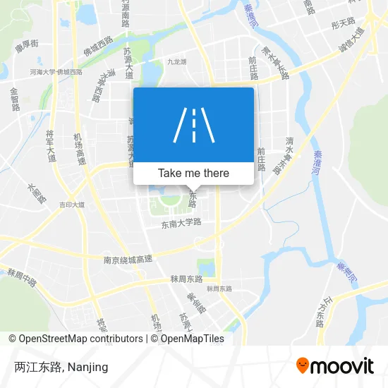 两江东路 map