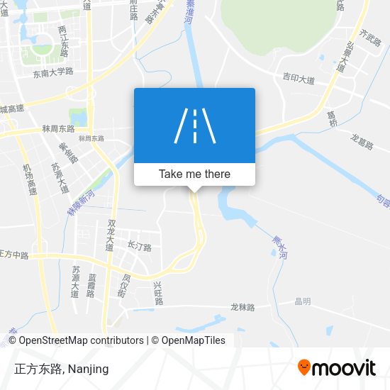 正方东路 map