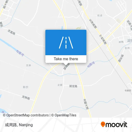 咸周路 map