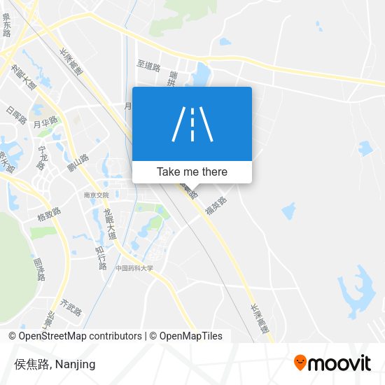 侯焦路 map