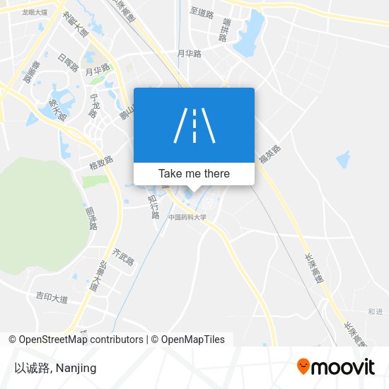 以诚路 map