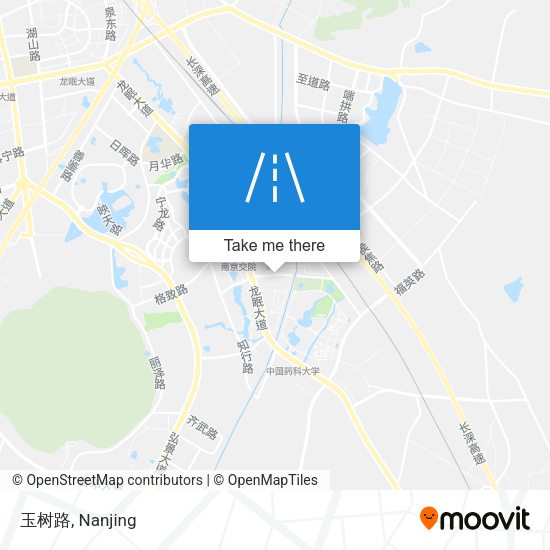 玉树路 map
