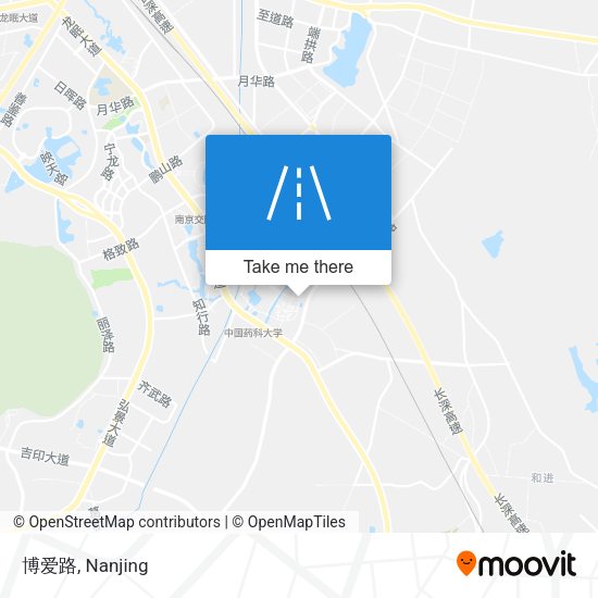 博爱路 map