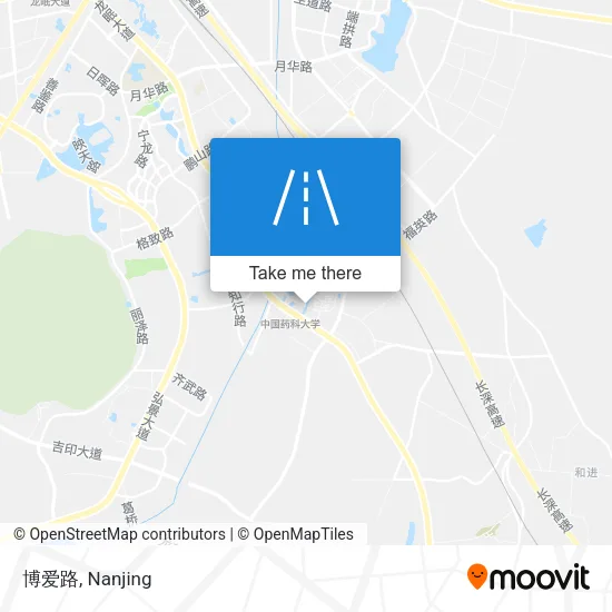 博爱路 map