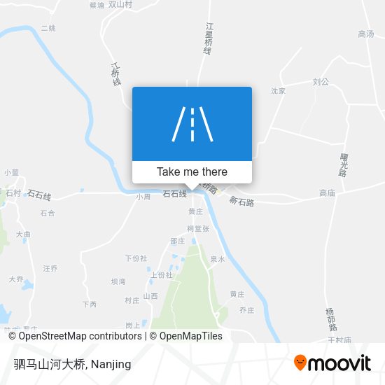 驷马山河大桥 map