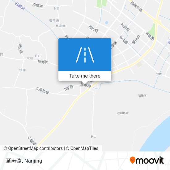 延寿路 map