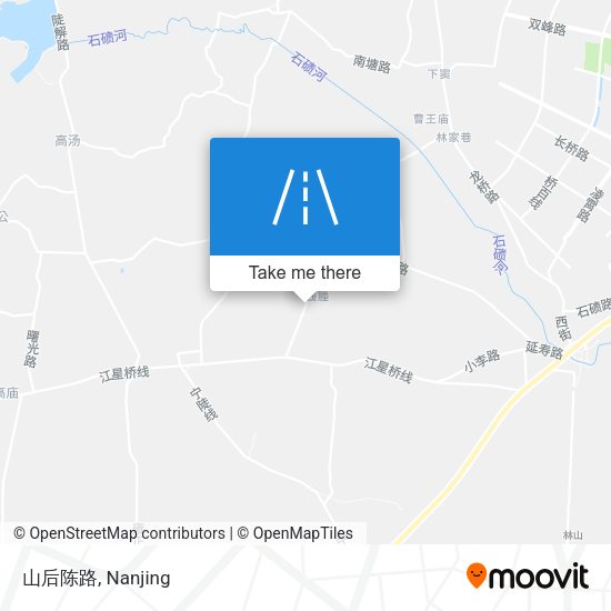 山后陈路 map