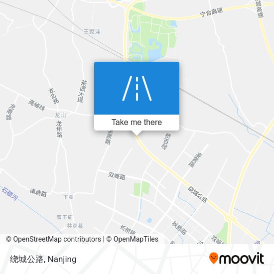 绕城公路 map