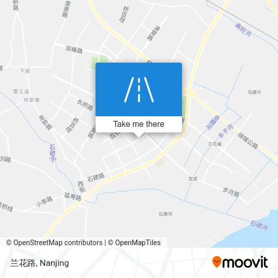 兰花路 map