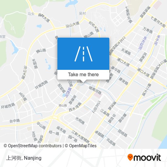 上河街 map