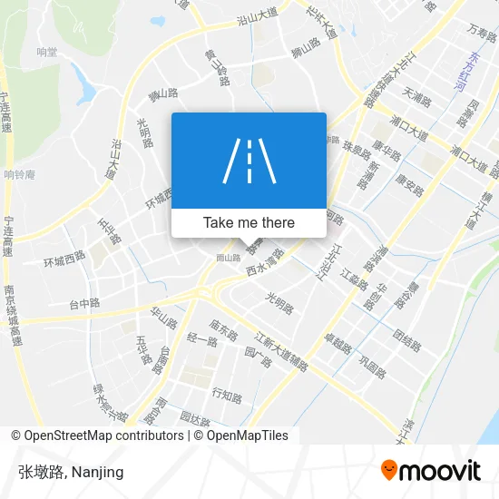 张墩路 map