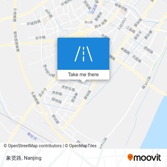象贤路 map