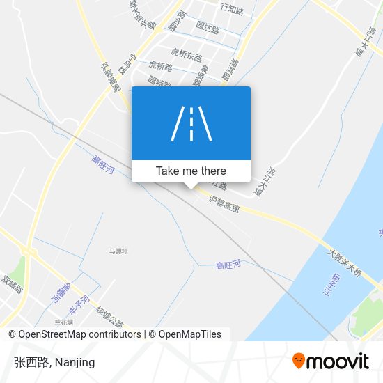 张西路 map