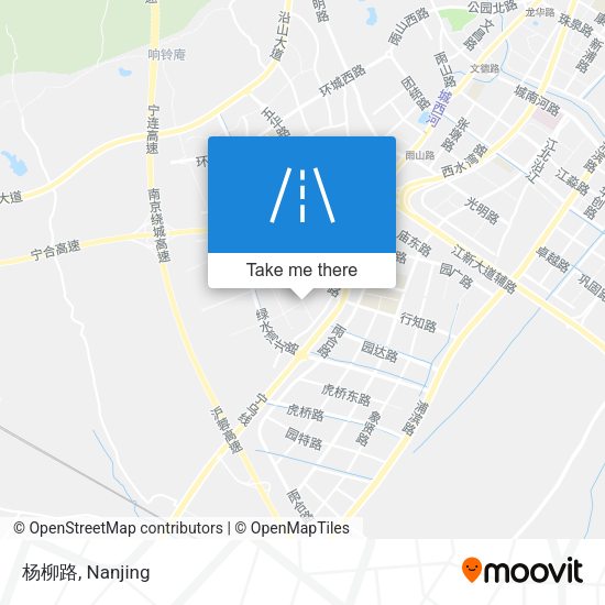 杨柳路 map