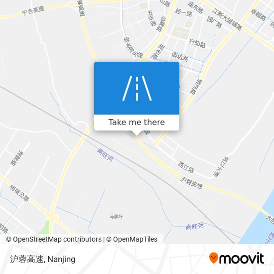 沪蓉高速 map