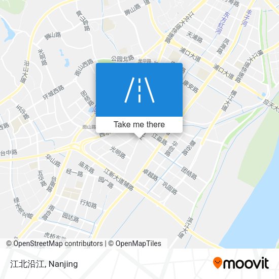 江北沿江 map