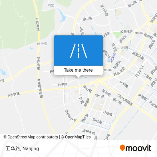五华路 map