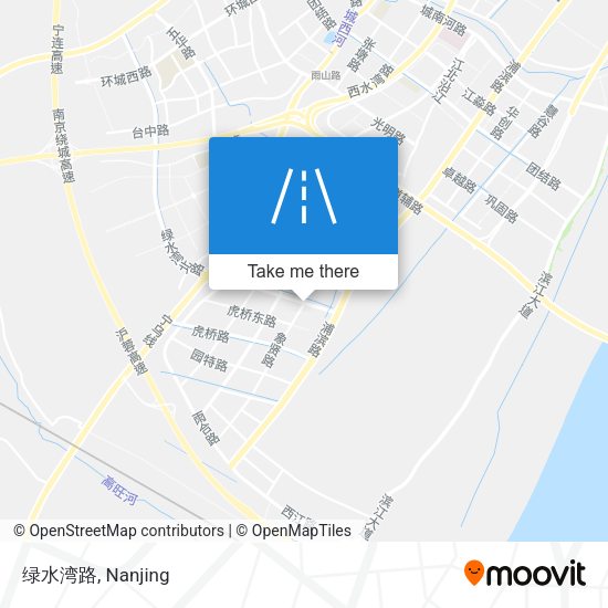 绿水湾路 map