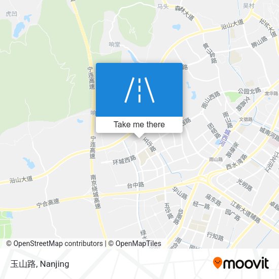 玉山路 map