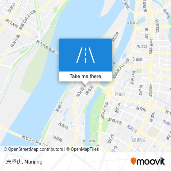志坚街 map