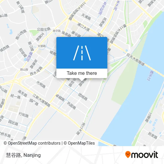 慧谷路 map