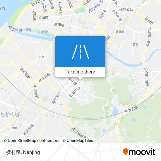 横村路 map