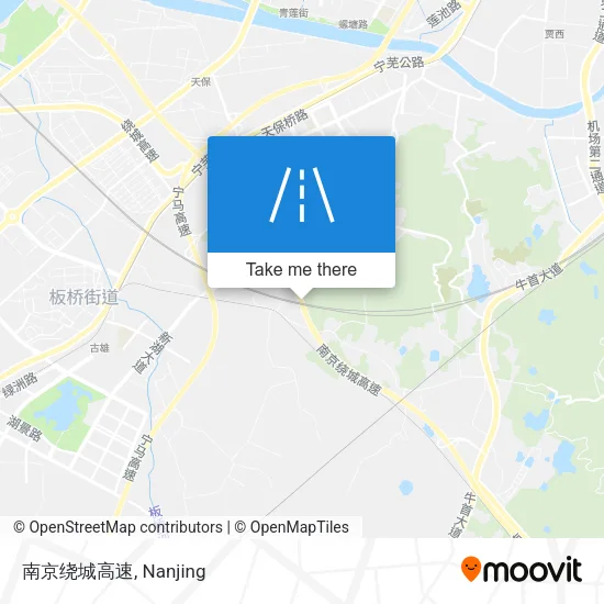 南京绕城高速 map