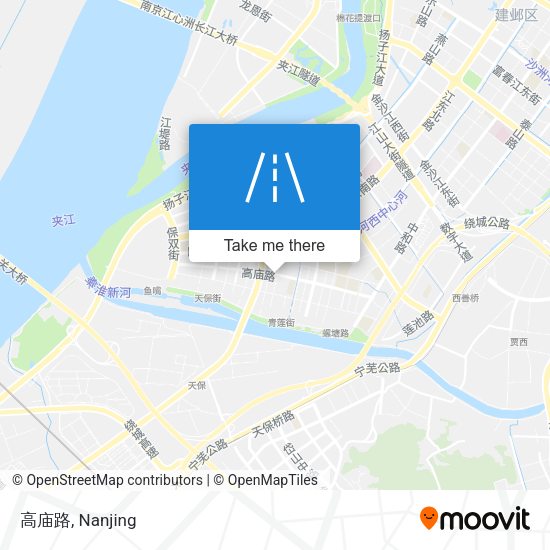高庙路 map