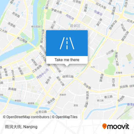 雨润大街 map
