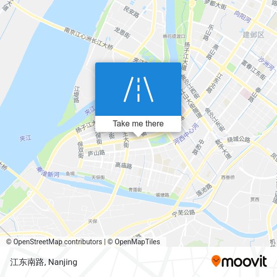 江东南路 map