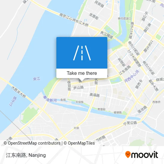 江东南路 map