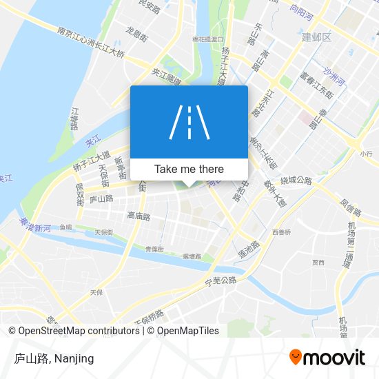 庐山路 map