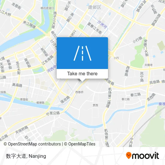 数字大道 map