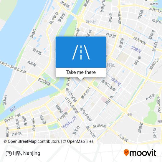 燕山路 map