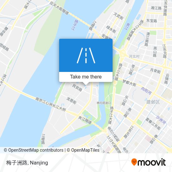 梅子洲路 map