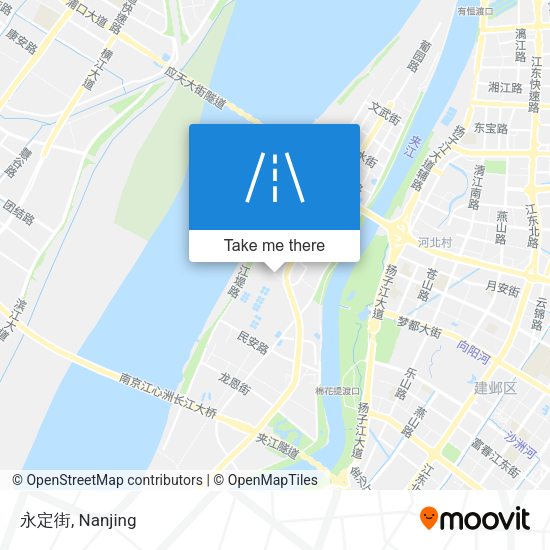 永定街 map