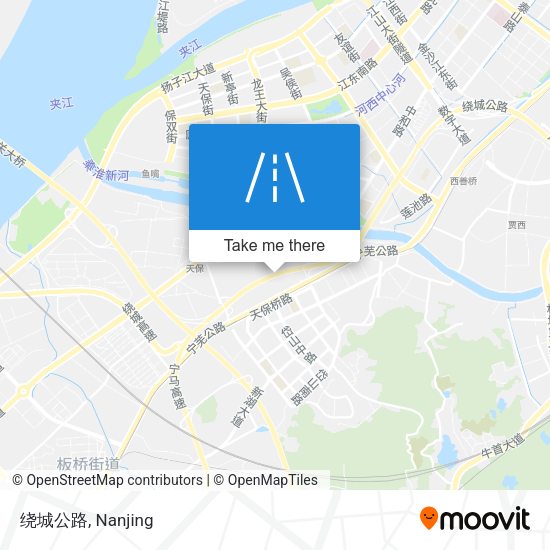 绕城公路 map