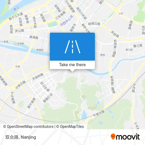 双合路 map