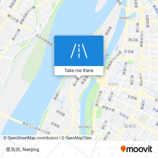 星岛街 map