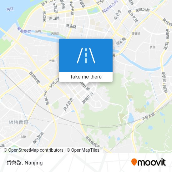 岱善路 map