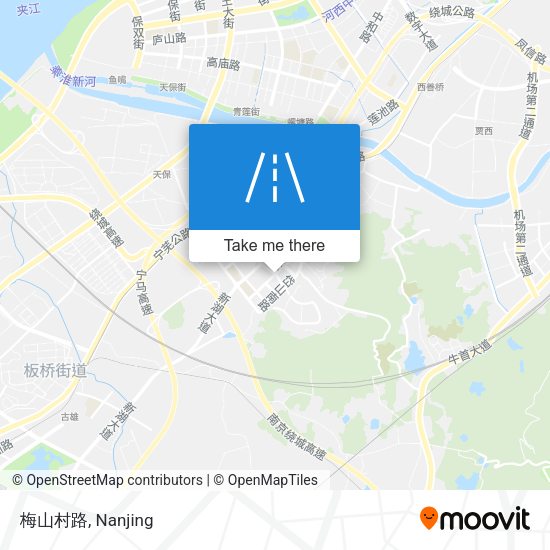 梅山村路 map