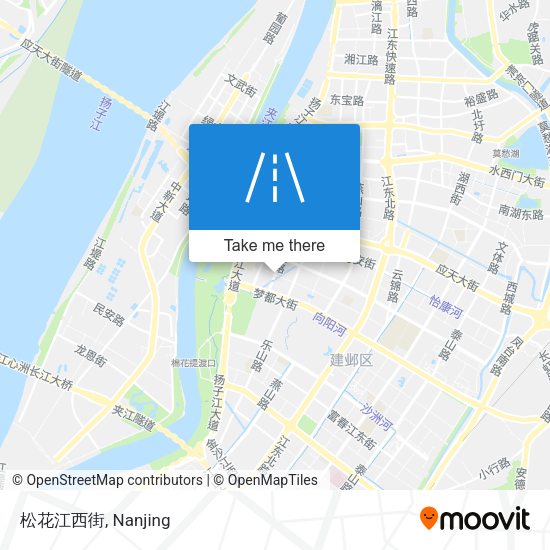 松花江西街 map