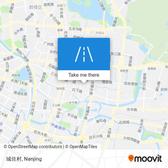 城佐村 map