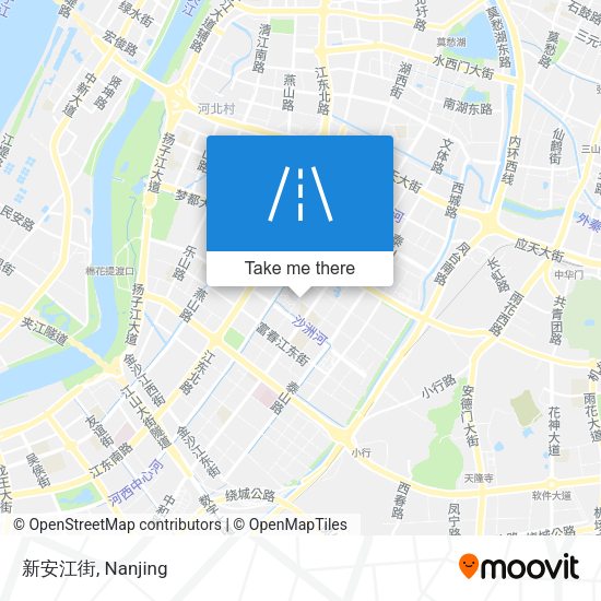 新安江街 map