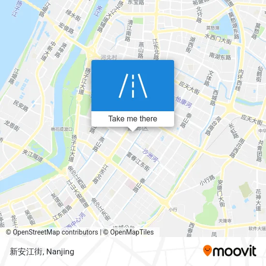 新安江街 map