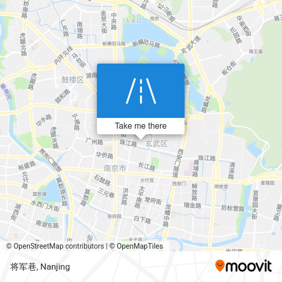 将军巷 map