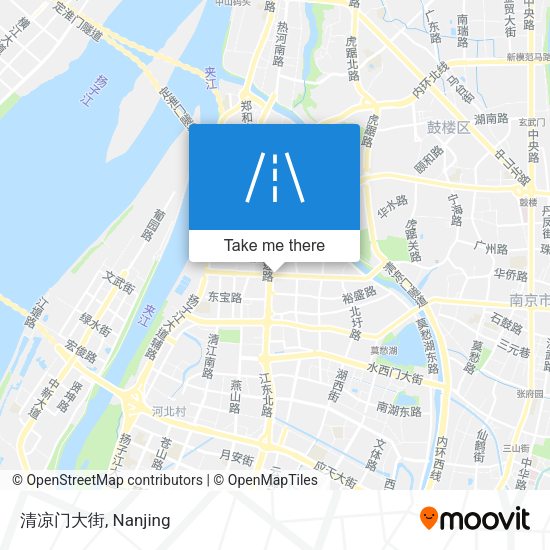清凉门大街 map