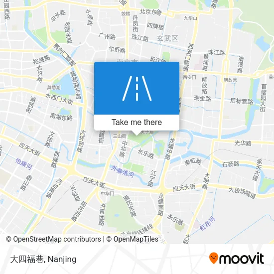 大四福巷 map