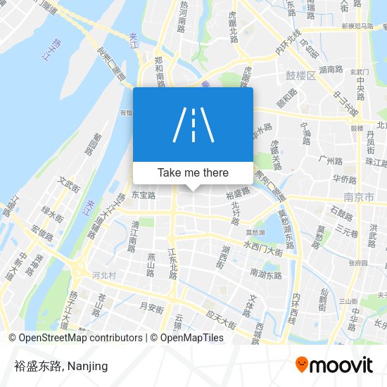 裕盛东路 map