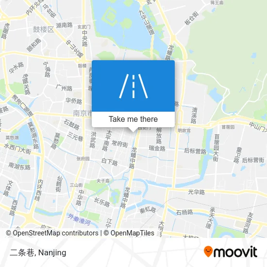 二条巷 map